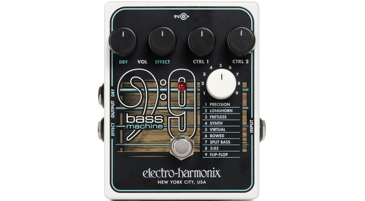 El nuevo Bass9 Bass Machine de EHX transforma tu guitarra en nueve